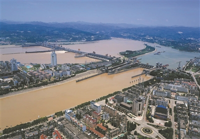 湖北省宜昌西坝和葛洲坝工程. 姚育胜供图